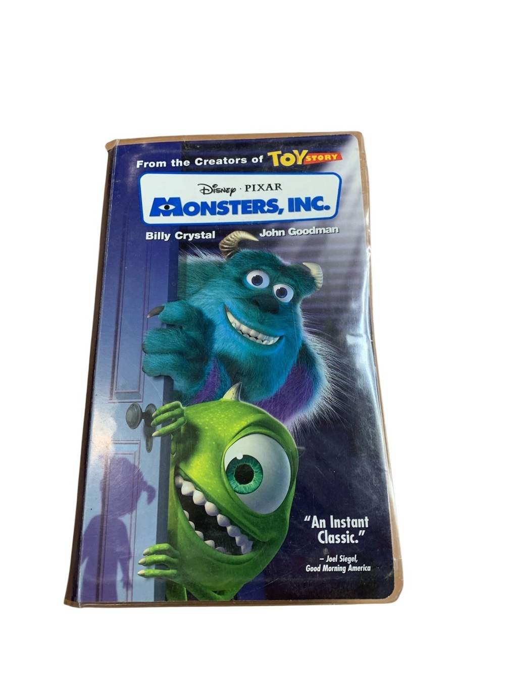 Disney Pixar Monsters, Inc. VHS (2002) - Rare Blue Tape